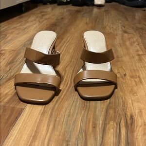 Kelly & Katie Brown Slide Sandals